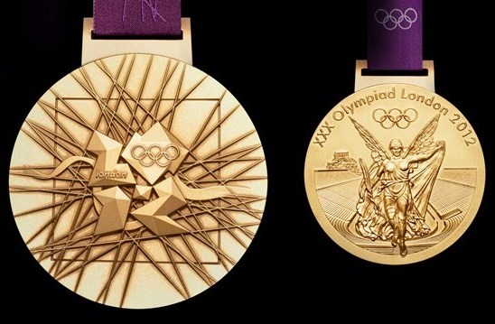 Medali Emas Olimpiade 2012 Hanya Mengandung 1% Emas [ www.BlogApaAja.com ]