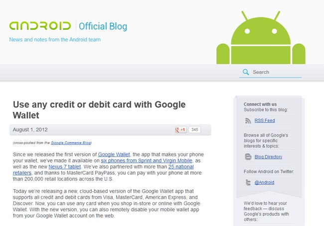 Google Android Blog