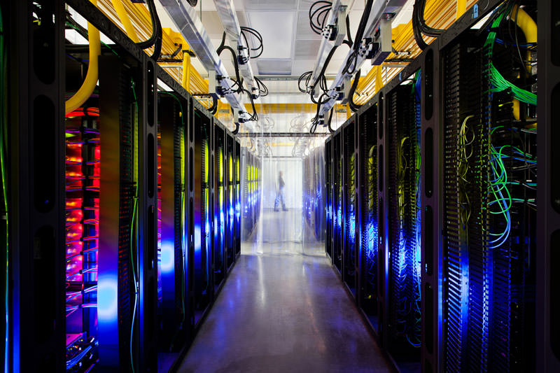 google data center campus network