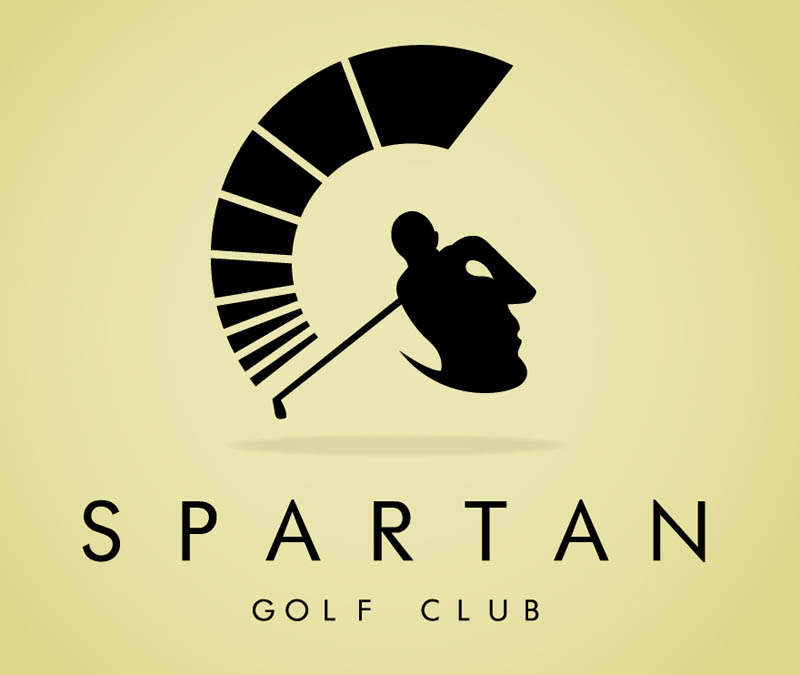simbol tersembunyi dalam logo spartan golf