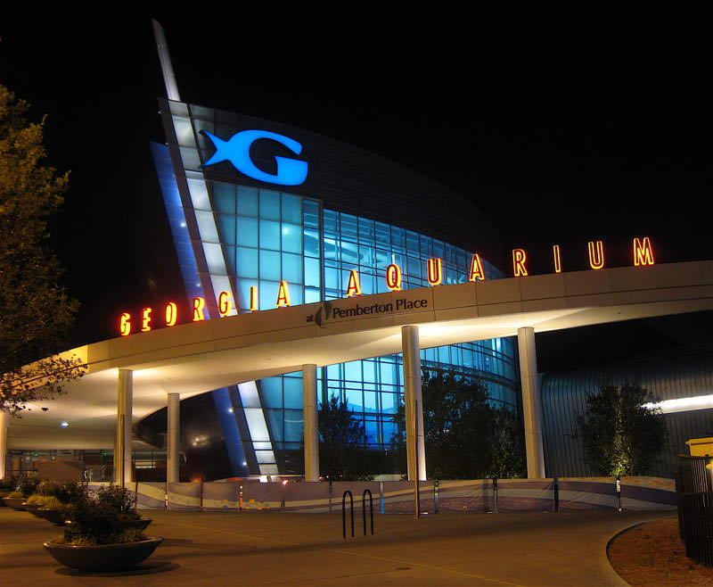 aquarium terbesar di dunia georgia