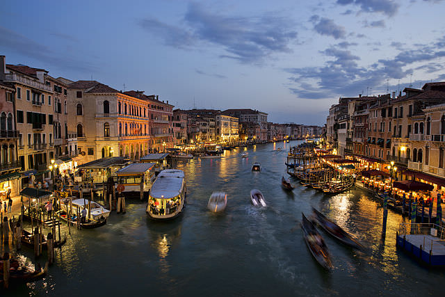 grand canal venice italia