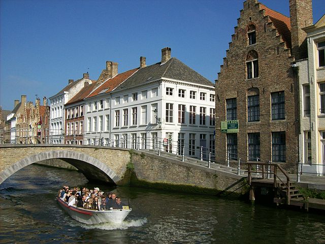 kanal bruges belgia