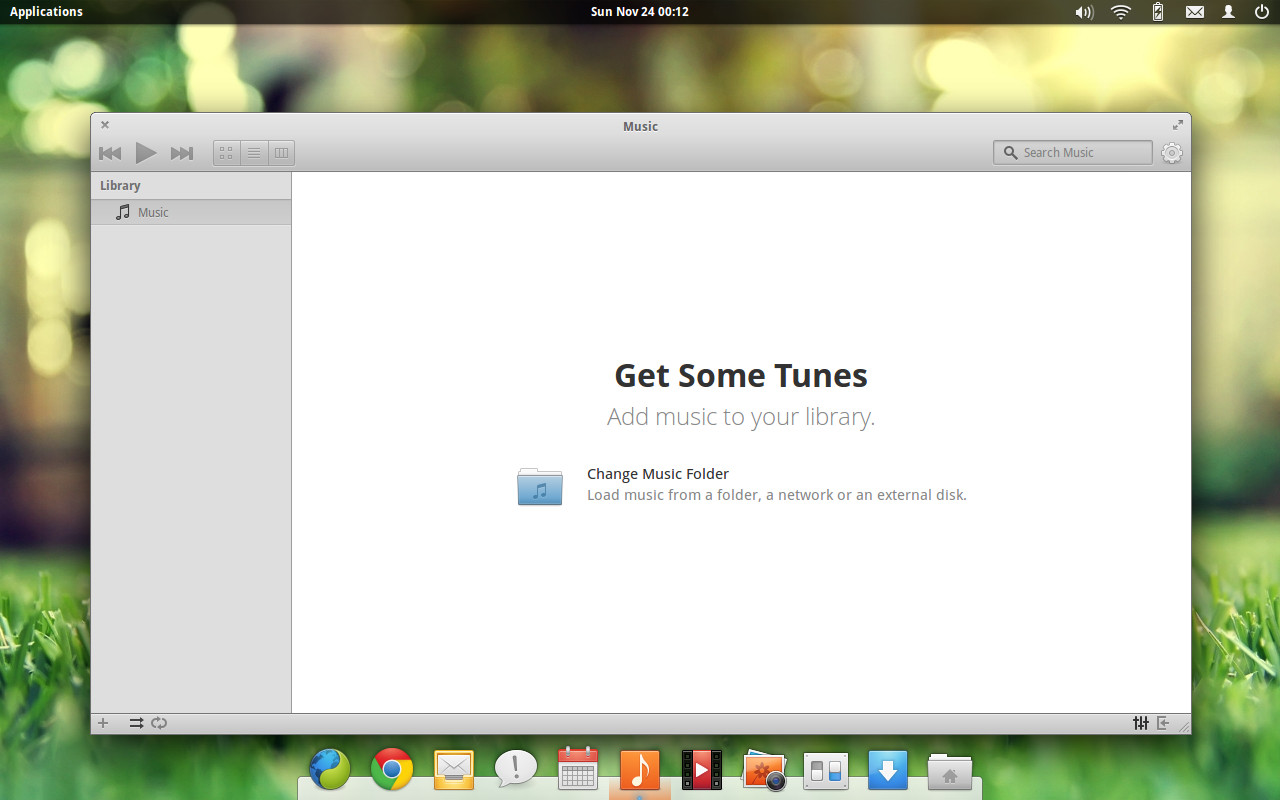 elementary os music player