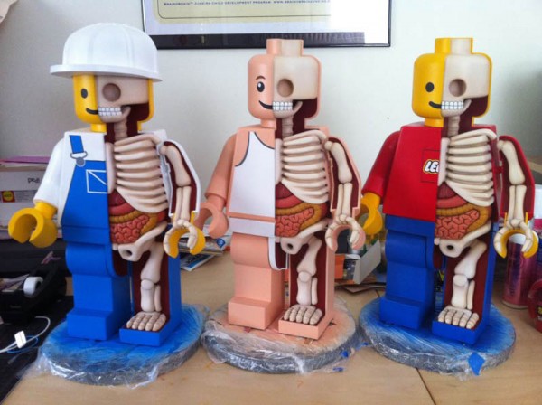 Anatomy of a Lego Man Jason Freeny