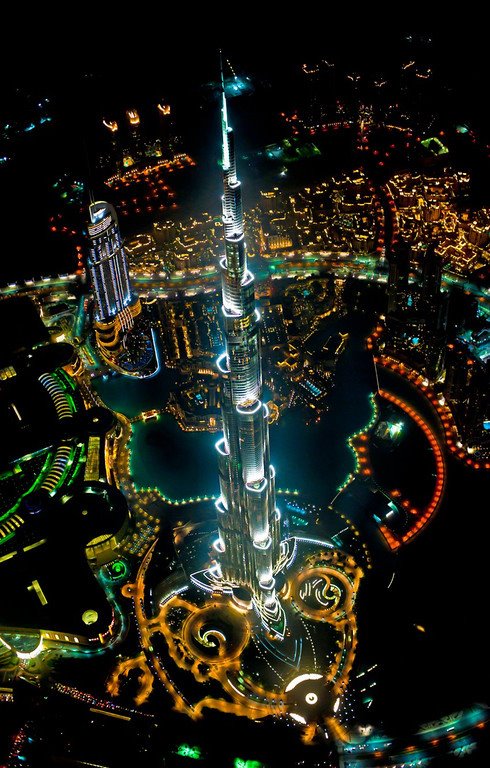 Burj Khalifa in The Night