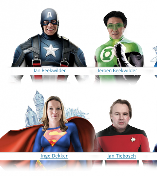 superheroes team company