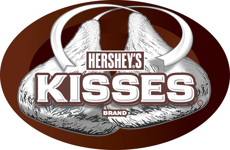 simbol tersembunyi dalam logo hersey kisses