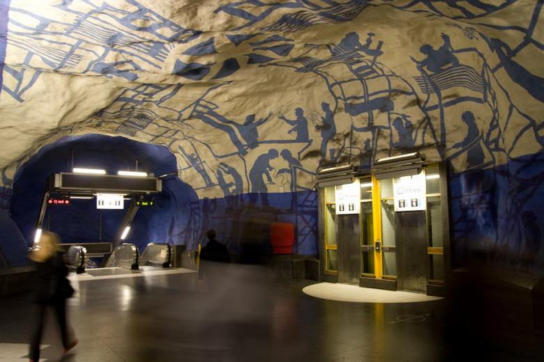 stockholm metro subway art 4