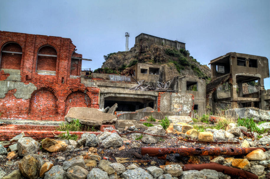 Hashima Island Abandoned City