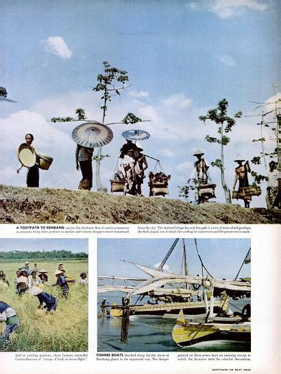 Foto Foto Indonesia di Majalah LIFE Tahun 1950 oleh Henri 