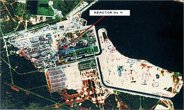 foto satelit mata-mata chernobyl