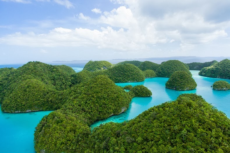 The Rock Islands of Palau Beautiful