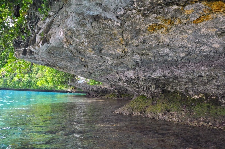 The Rock Islands of Palau Close Up