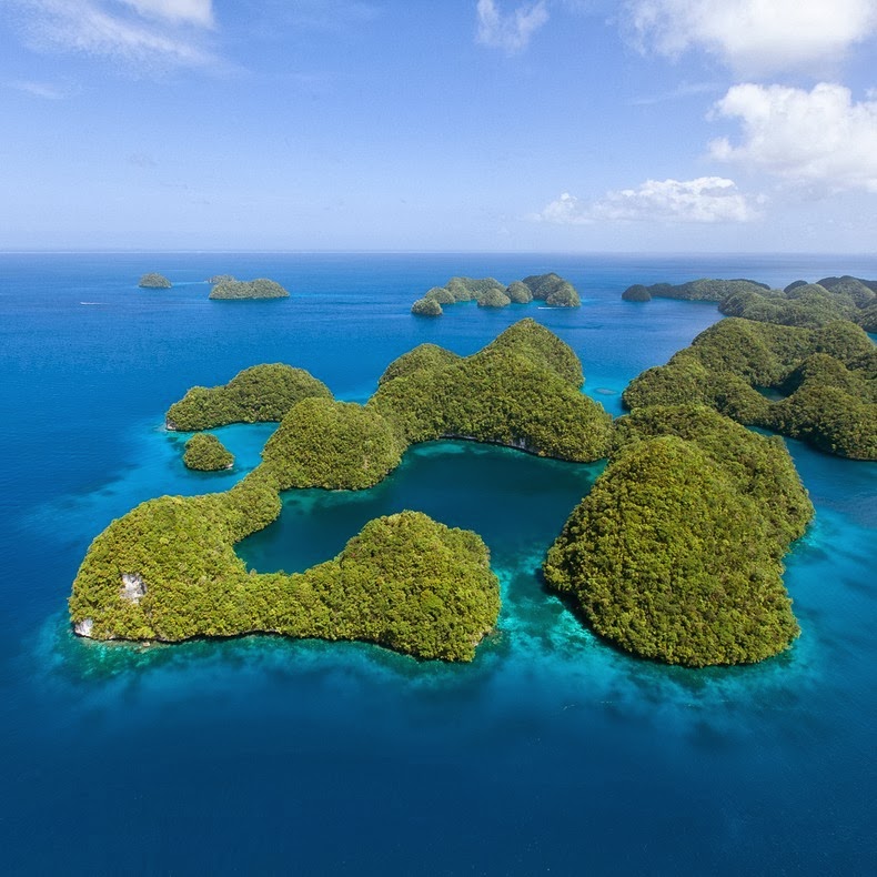 The Rock Islands of Palau Top
