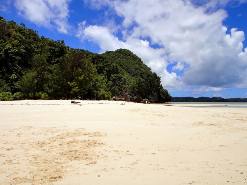 The Rock Islands of Palau White Sands