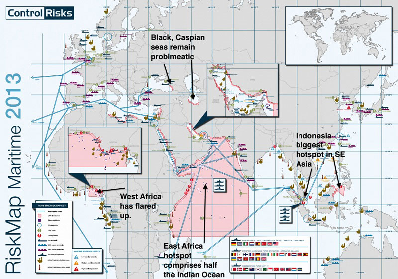peta wilayah paling berbahaya dimana dikuasai bajak laut